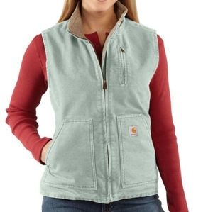 Never Worn Carhartt Sherpa Lined Vest